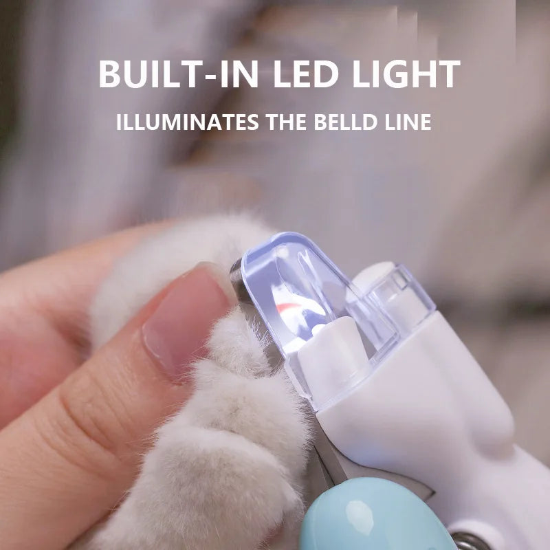 LED Nail Clippers for Dogs & Cats – Safe Claw Trimmer