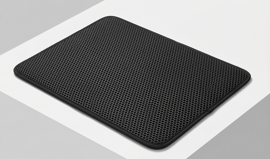 Pet's World Easy Clean EVA Cat Litter Mat – Waterproof & Non-Slip