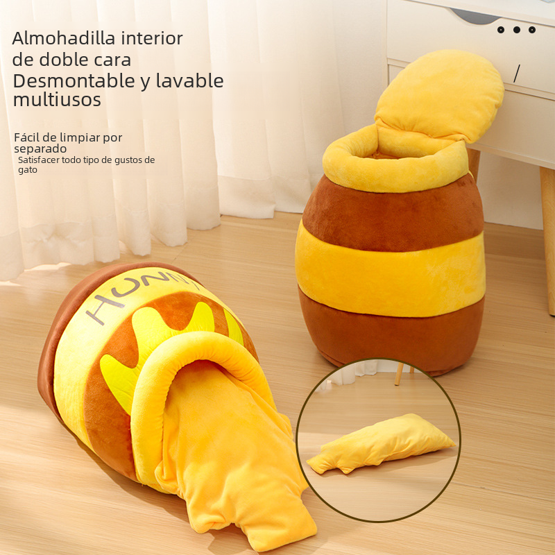 Whisker Pet World Plush Cat Bed