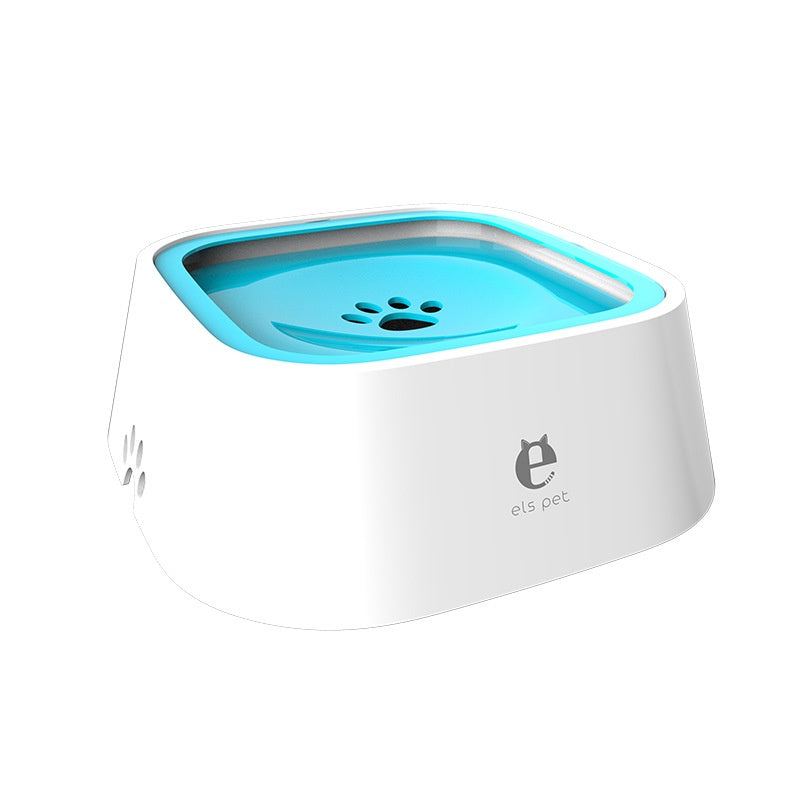 Pet's World Floating Dog Water Bowl - No Wet Mouth Design