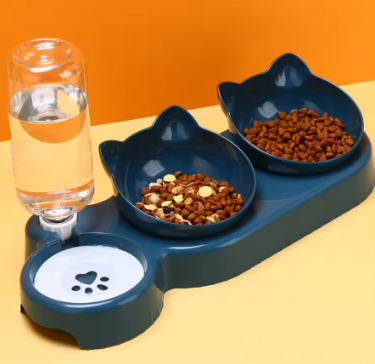 SteadyPet Anti-Tip Feeder Cat Bowl