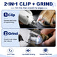 Electric Pet Nail Grinder with LED Light – Quiet 2-in-1 Clipper for Dogs & Cats