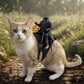 Headless Horseman Rider Costume for Cats & Small Dogs