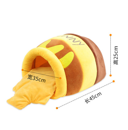 Whisker Pet World Plush Cat Bed