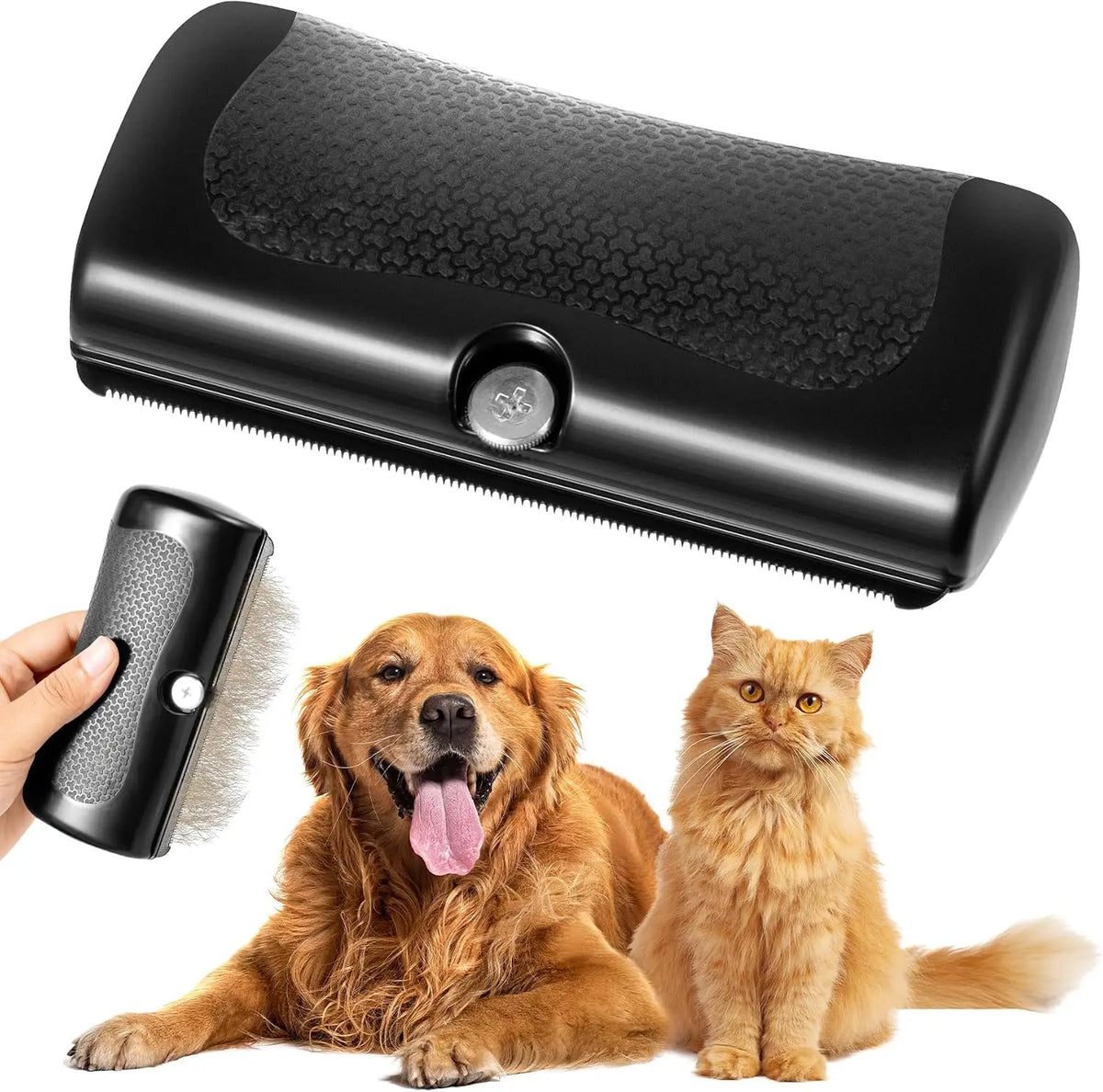 Professional Pet Deshedding Brush – Ergonomic Dog Hair Remover