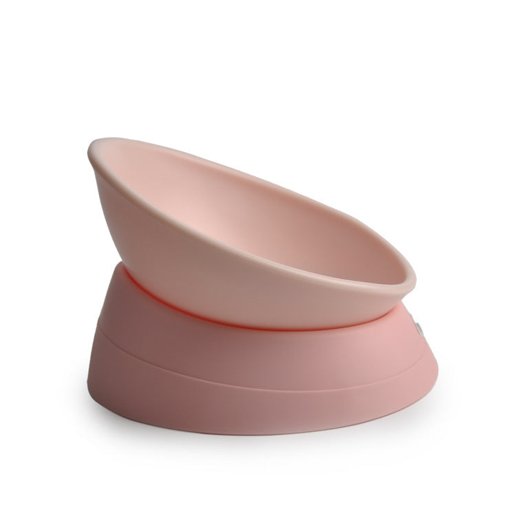 PurrWorld Adjustable Flat-Face Cat Bowl