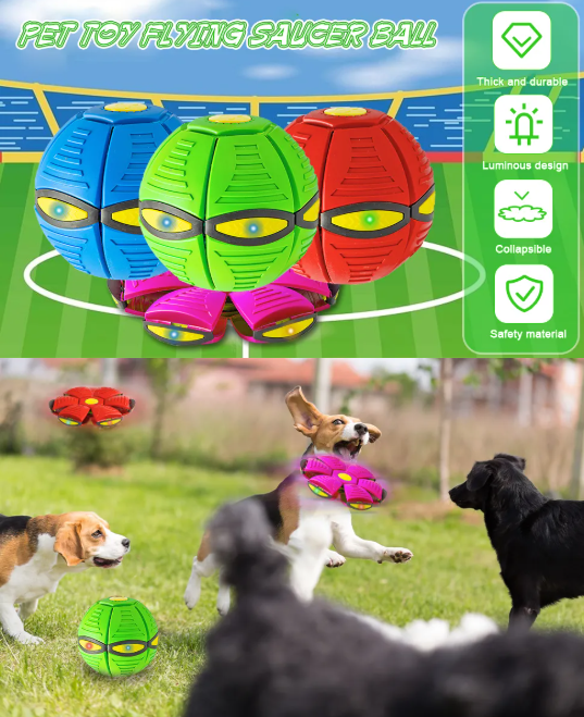 Pet's World Magic UFO Dog Ball