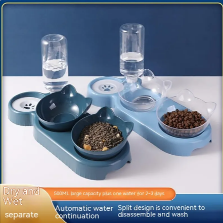 SteadyPet Anti-Tip Feeder Cat Bowl