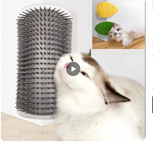 Whisker Pet Haven Corner Brush Cat Scratch Board