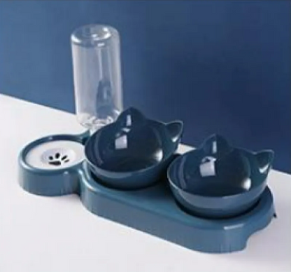 SteadyPet Anti-Tip Feeder Cat Bowl