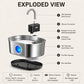 Wireless Pet Water Fountain – Silent Filtered Fountain for Cats & Dogs