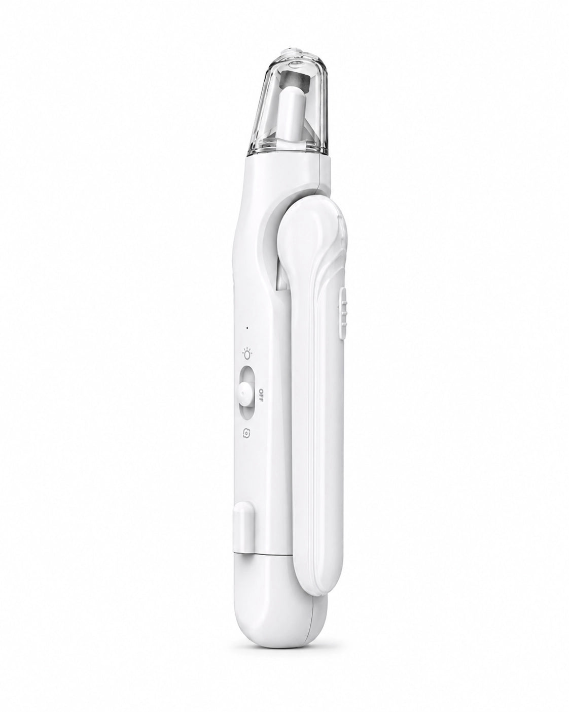 Electric Pet Nail Grinder with LED Light – Quiet 2-in-1 Clipper for Dogs & Cats