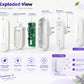 Mini Cat Litter Odor Purifier – Portable Ion Air Freshener