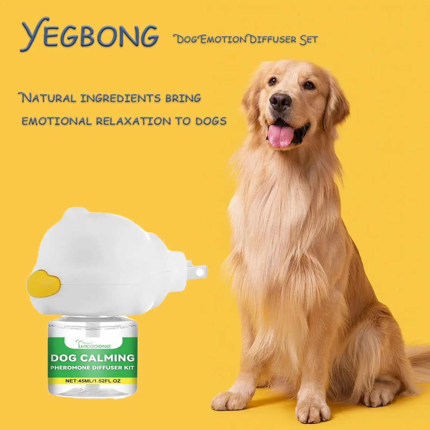 Pet's World Dog Calming Pheromone Diffuser Kit – Natural Anxiety & Stress Relief