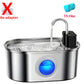 Pet's World Wireless Pet Water Fountain – Silent Filtered Fountain for Cats & Dogs