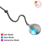 Self-Moving Automatic Cat Teaser Ball with Faux Tail Rechargeable Smart Sensor Cat Toy for Indoor Cats Cat Toys Interactive