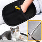 Pet's World Fur Away™ Electrostatic Pet Hair Remover Glove | Double-Sided, Reusable