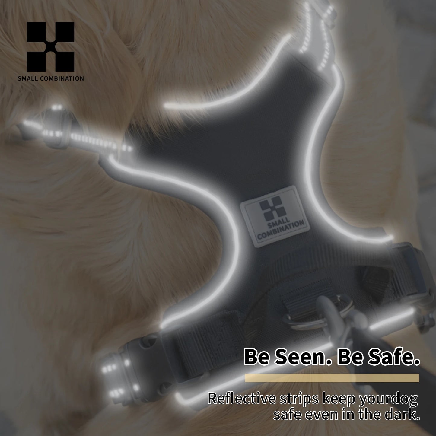 Pet's World No Pull Dog Harness – Reflective Adjustable Chest Vest
