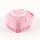 Pet's World Silicone Pet Bath Massage Brush – Dog & Cat Grooming Tool