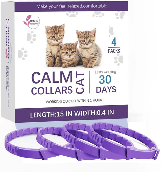 Pet's World Pet Calming Collar – Natural Anxiety Relief for Dogs & Cats