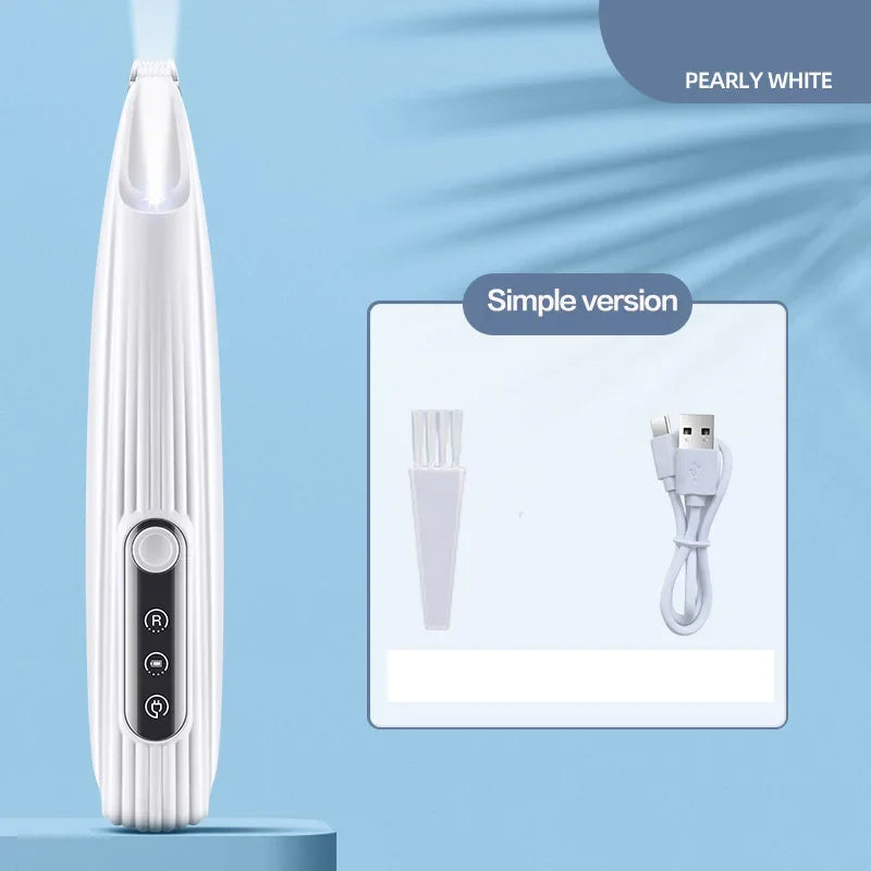 Pet's World Dog Paw Trimmer with LED Light | Waterproof Cordless Pet Hair Clipper
