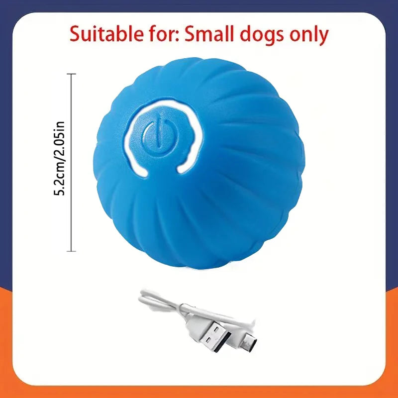 Pet's World Smart Rechargeable Ball Toy for Dogs & Cats – Auto-Moving