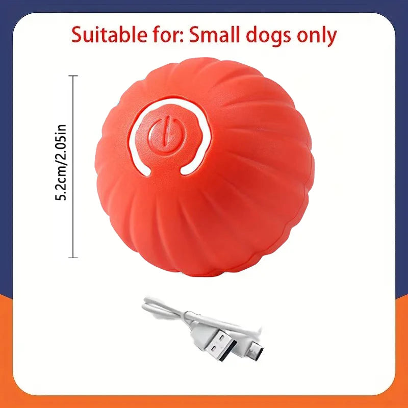Pet's World Smart Rechargeable Ball Toy for Dogs & Cats – Auto-Moving
