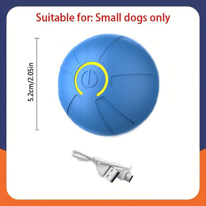 Pet's World Smart Rechargeable Ball Toy for Dogs & Cats – Auto-Moving