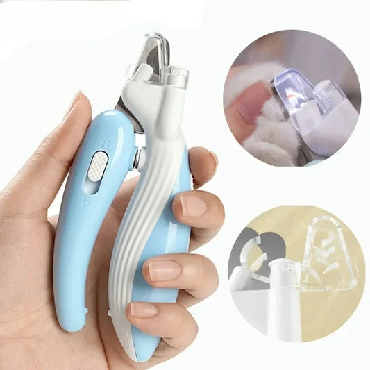 Pet's World LED Nail Clippers for Dogs & Cats – Safe Claw Trimmer