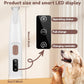 Pet's World Dog Paw Trimmer with LED Light | Waterproof Cordless Pet Hair Clipper
