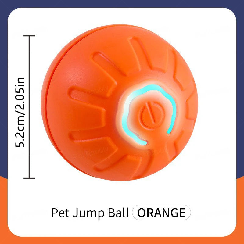 Pet's World Smart Rechargeable Ball Toy for Dogs & Cats – Auto-Moving