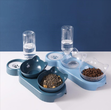 SteadyPet Anti-Tip Feeder Cat Bowl