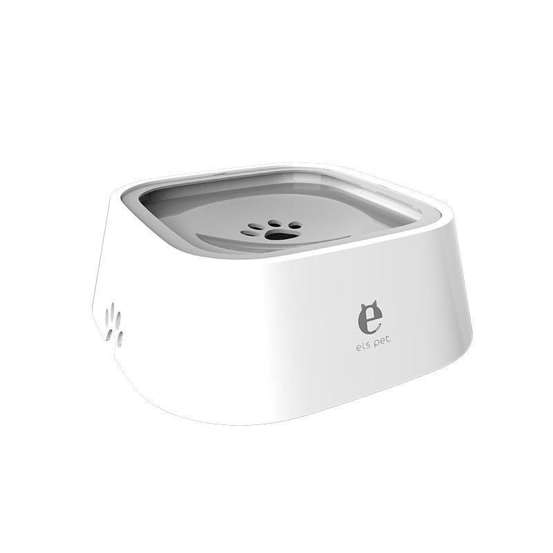 Pet's World Floating Dog Water Bowl - No Wet Mouth Design