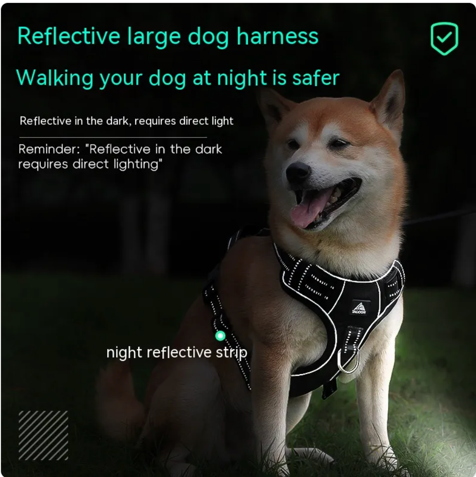 Pet's World Reflective Dog Harness