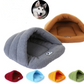 Luxury Warm Pet Bed with Candy Color Sleeping Bag