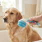 Long Handle Pet Bathing Brush – Silicone Dog & Cat Comb