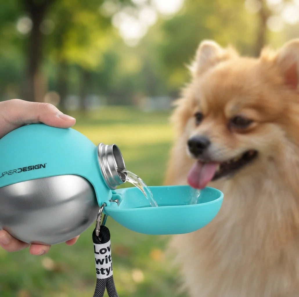 Portable Stainless Steel Dog Water Bottle