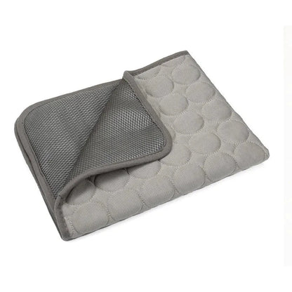 Cooling Pet Mat Breathable Ice Silk Dog & Cat Bed