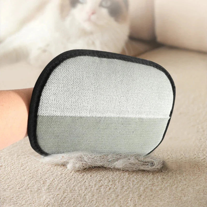 Fur Away™ Electrostatic Pet Hair Remover Glove | Double-Sided, Reusable