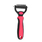 2-in-1 Pet Deshedding Brush for Dogs & Cats | Self-Cleaning Grooming Comb