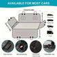 Pet's World Dog Car Seat Cover — Waterproof, Anti-Scratch & Machine Washable