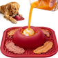 2-in-1 Pet Bowl with Lick Mat – Dog Slow Feed & Licking Pad