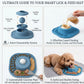 2-in-1 Pet Bowl with Lick Mat – Dog Slow Feed & Licking Pad