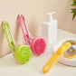 Long Handle Pet Bathing Brush – Silicone Dog & Cat Comb