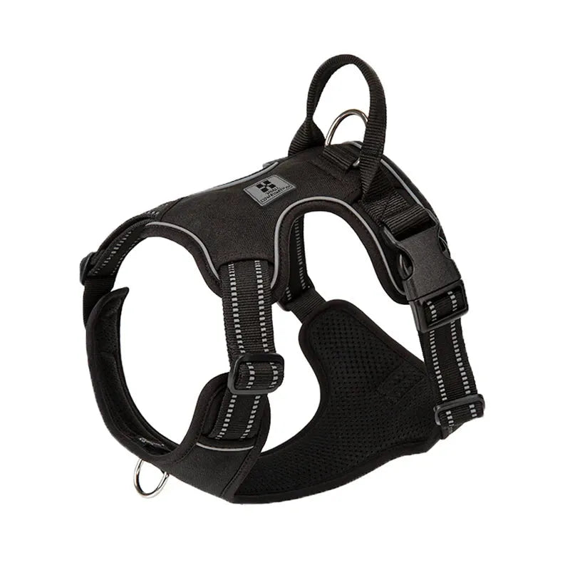 No Pull Dog Harness – Reflective Adjustable Chest Vest
