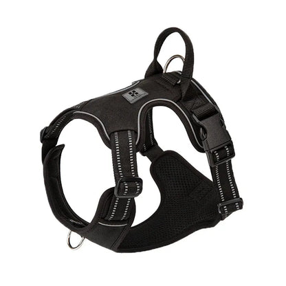 No Pull Dog Harness – Reflective Adjustable Chest Vest