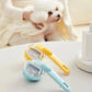 Long Handle Pet Bathing Brush – Silicone Dog & Cat Comb