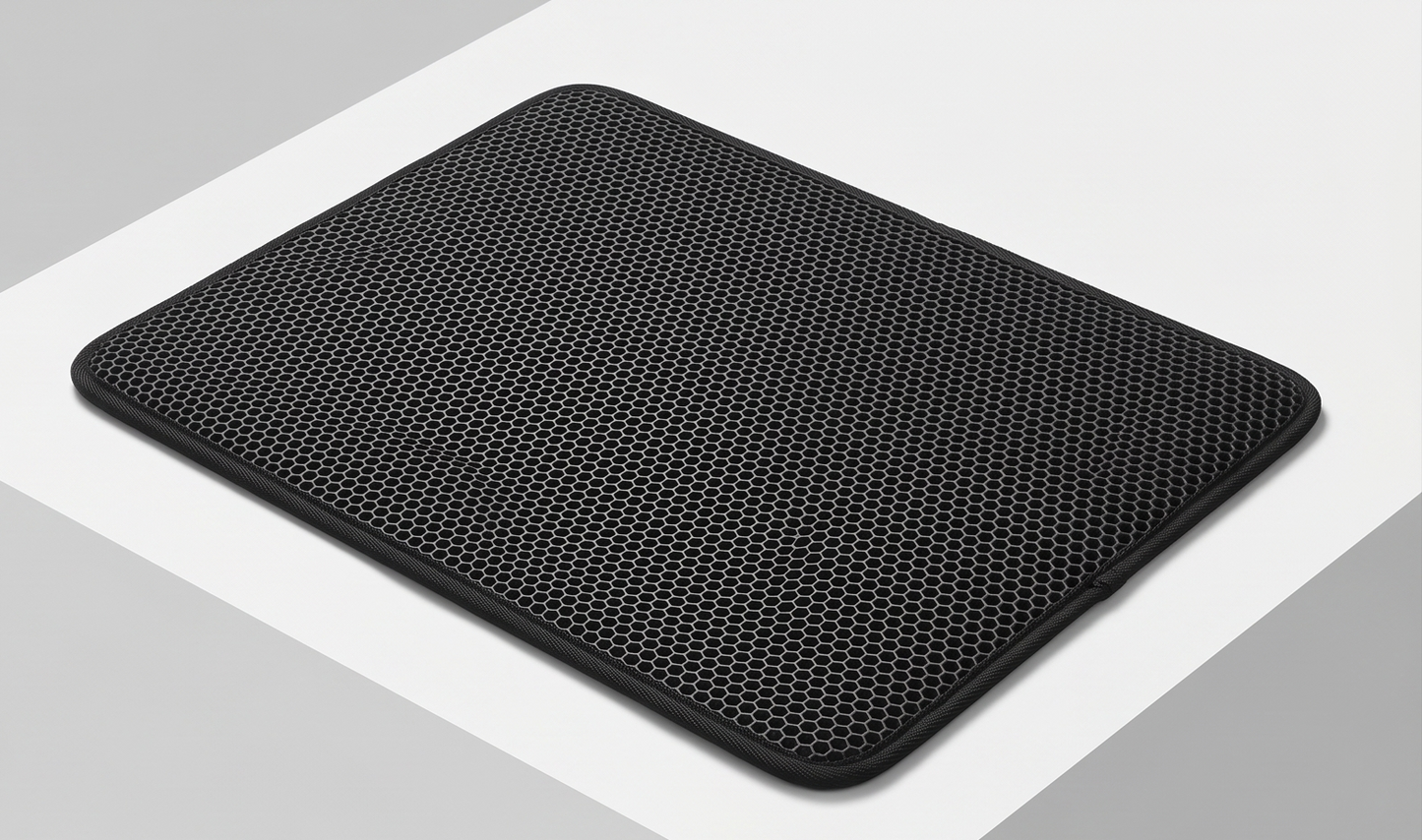 Pet's World Easy Clean EVA Cat Litter Mat – Waterproof & Non-Slip