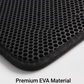 Pet's World Easy Clean EVA Cat Litter Mat – Waterproof & Non-Slip