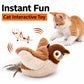Interactive Flapping Bird Cat Toy — Realistic Chirping & Motion Sensor